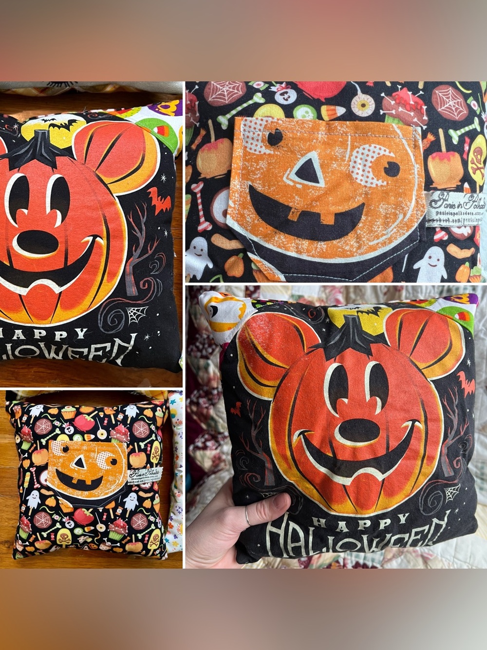 Tooth Fairy Pillow - Mickey Halloween